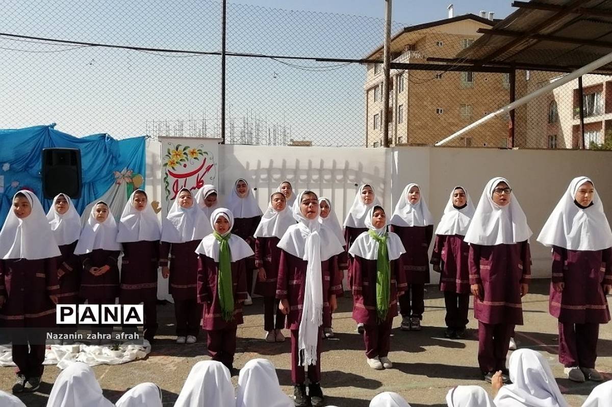 برگزاری طرح «نماز نور چشم» در دبستان حضرت زهرا(س) رودهن