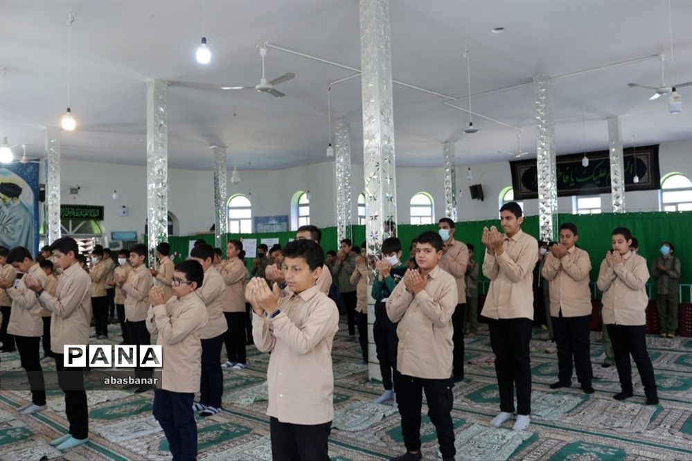 برگزاری طرح نماز نور چشم من در مدارس شهرستان فیروزکوه