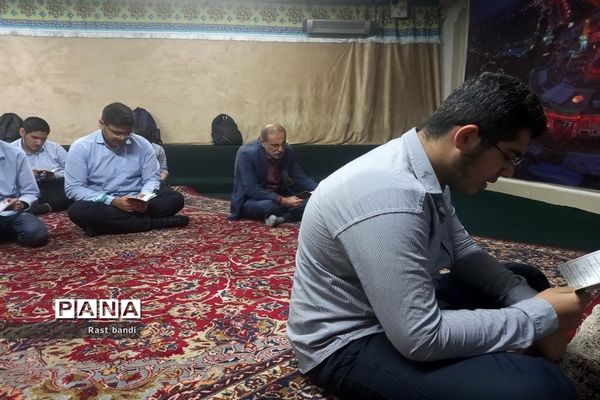 مراسم هفته وحدت در دبیرستان فرهنگ عرفان