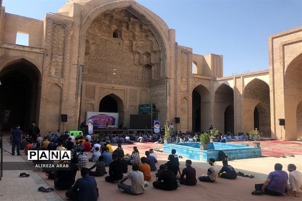 اجرای طرح نور چشم در مسجد جامع ورامین