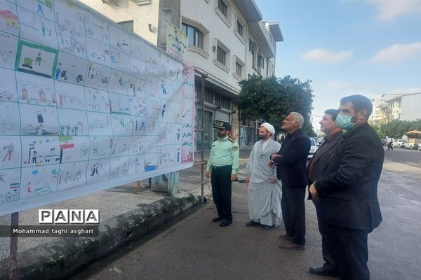 پویش «تشکر از پلیس» و «حجاب  و عفاف» در جویبار