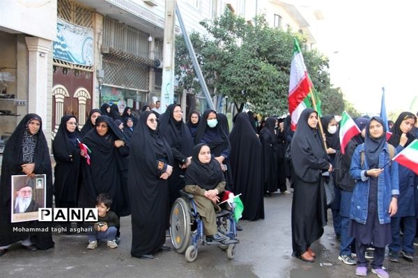 پویش «تشکر از پلیس» و «حجاب  و عفاف» در جویبار