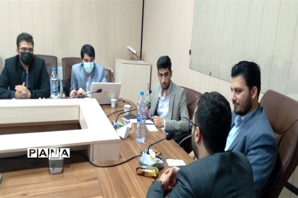 جلسه امور نوجوانان و دانش‌آموزی مجمع ملی جوانان استان البرز