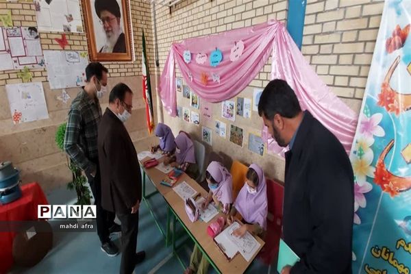 افتتاح نمایشگاه خانواده و هویت ایرانی در دبستان آزاده بهبهان