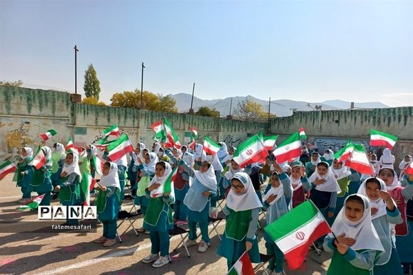 برگزاری مراسم افتتاحیه المپیاد ورزش درون‌مدرسه‌ای در دبستان نجمه فیروزکوه