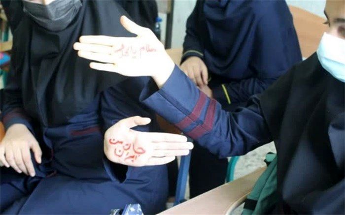 تجدید پیمان دانش‌آموزان بوشهری با آرمان‌های انقلاب اسلامی