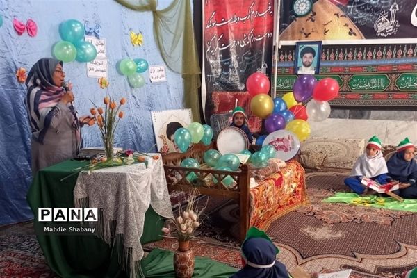 برگزاری جشن قرآن در مدرسه شهید‌نجفی فدافن در کاشمر