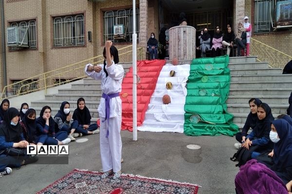 برگزاری المپیاد ورزشی در هنرستان فدک شهرستان قرچک