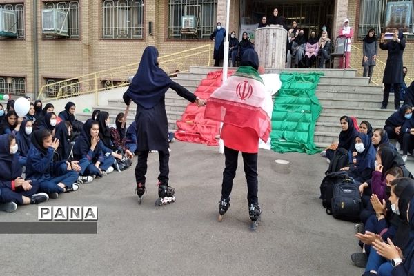 برگزاری المپیاد ورزشی در هنرستان فدک شهرستان قرچک