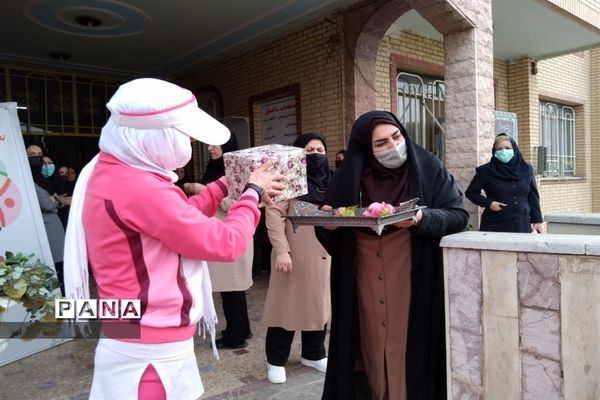 برگزاری المپیاد ورزشی در هنرستان فدک شهرستان قرچک