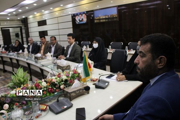 جلسه شورای اداری معاونت پرورشی و فرهنگی اداره کل آموزش و پرورش استان بوشهر