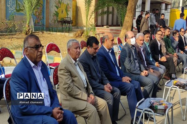 آیین افتتاحیه المپیاد ورزشی درون مدرسه‌ای در کارون