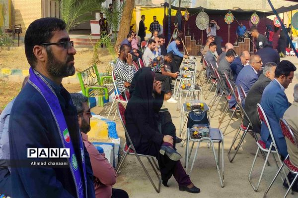 آیین افتتاحیه المپیاد ورزشی درون مدرسه‌ای در کارون
