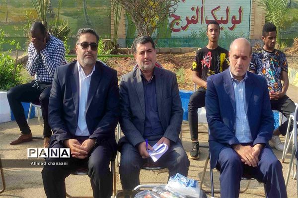 آیین افتتاحیه المپیاد ورزشی درون مدرسه‌ای در کارون
