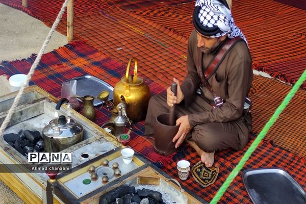 آیین افتتاحیه المپیاد ورزشی درون مدرسه‌ای در کارون