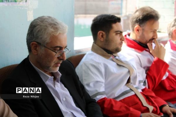 گرامیداشت هفته پدافند غیرعامل در بهارستان یک