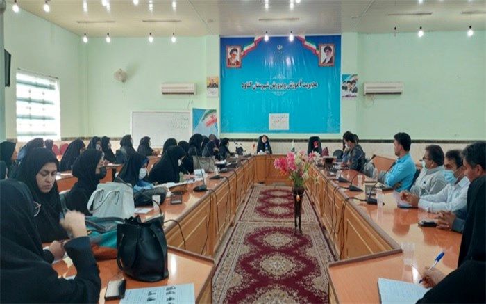 برگزاری جلسه توجیهی اعضای سازمان دانش‌آموزی شهرستان گناوه