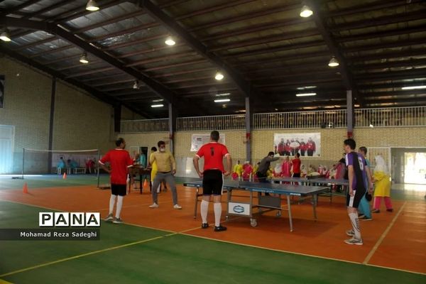 اجرای برنامه‌های ورزشی درموسسه خیریه معلولان ریحانه اسلامشهر