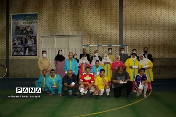 اجرای برنامه‌های ورزشی درموسسه خیریه معلولان ریحانه اسلامشهر