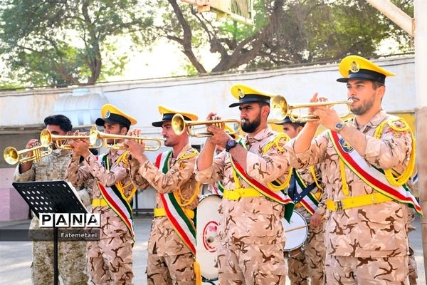 برگزاری مراسم بدرقه تا بهشت در ناحیه ۲ اهواز