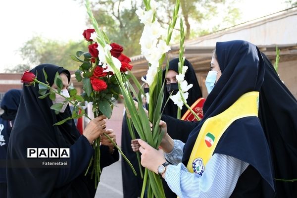 برگزاری مراسم بدرقه تا بهشت در ناحیه ۲ اهواز