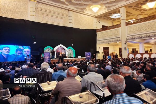 مراسم گرامیداشت شهدای ترور با حضور وزیر آموزش و پرورش در شیراز