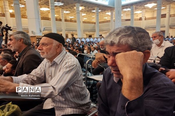 مراسم گرامیداشت شهدای ترور با حضور وزیر آموزش و پرورش در شیراز