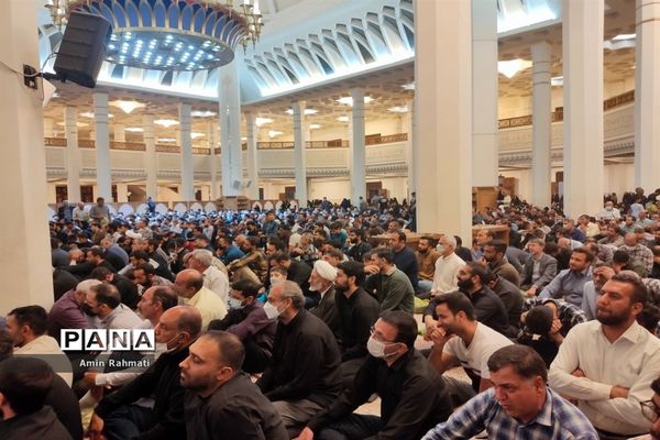 مراسم گرامیداشت شهدای ترور با حضور وزیر آموزش و پرورش در شیراز