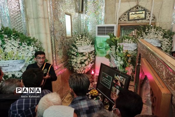 مراسم گرامیداشت شهدای ترور با حضور وزیر آموزش و پرورش در شیراز