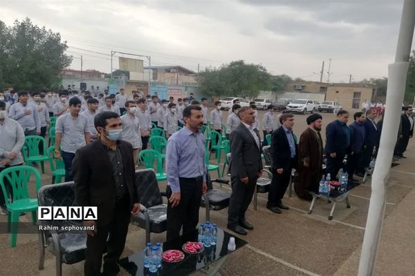 آغاز برنامه‌های گرامیداشت هفته بسیج دانش‌آموزی در شهرستان اندیمشک