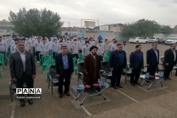 آغاز برنامه‌های گرامیداشت هفته بسیج دانش‌آموزی در شهرستان اندیمشک
