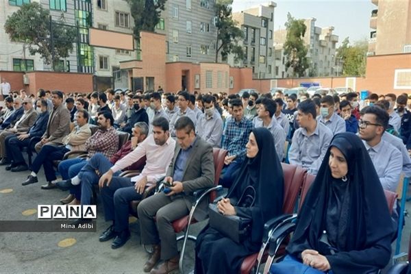 افتتاحیه هشتمین جشنواره مصباح‌الهدی در دبیرستان امام جواد (ع) در شهرری