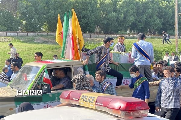 تجمع نوجوانان تمدن‌ساز اهوازی در ٨ آبان سالروز شهادت حسین فهمیده