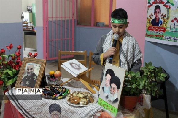 مراسم روز دانش‌آموز در شهرستان گلوگاه