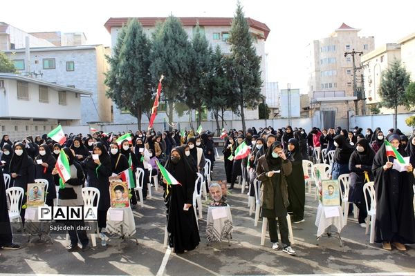 نواختن زنگ استکبار‌ستیزی در شهرستان بابل