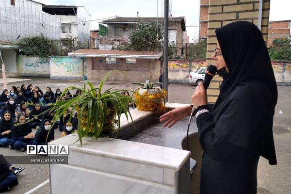 جشن روز دانش‌آموز در قائمشهر