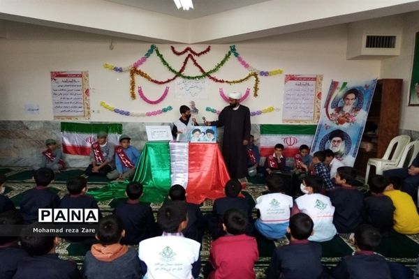 جشن میلاد امام حسن عسکری«علیه السلام» در دبستان آزادگان، کاشمر