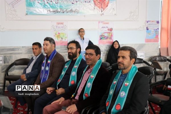 زنگ استکبار ستیزی و صبحگاه مشترک تشکل‌های دانش‌آموزی مشهد