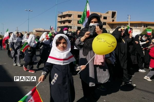 راهپیمایی روز 13 آبان در صفادشت