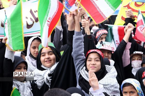 راهپیمایی باشکوه ۱۳ آبان در تربت‌جام