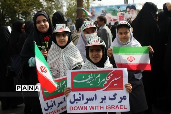 راهپیمایی باشکوه ۱۳ آبان در تربت‌جام