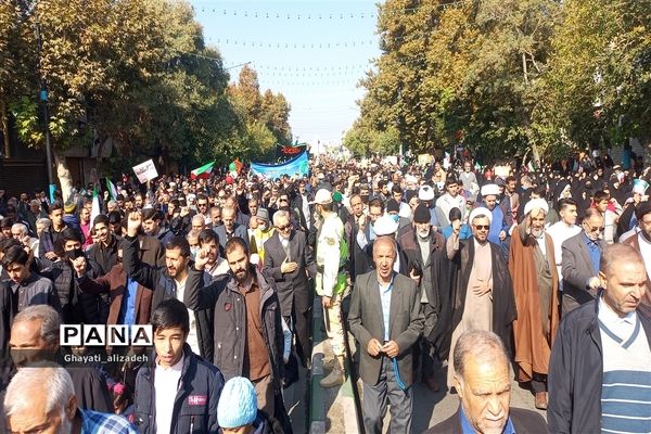 راهپیمایی ۱۳ آبان درمشهد