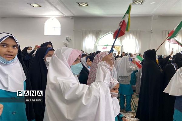 راهپیمایی 13 آبان در شهرستان آباده