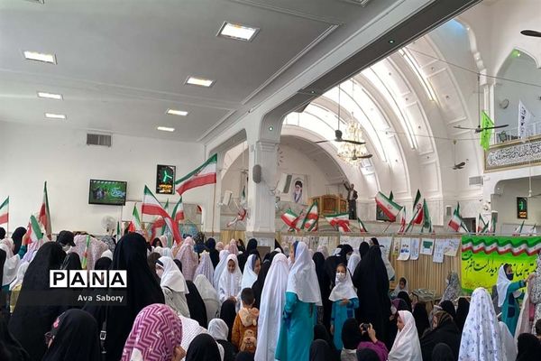 راهپیمایی 13 آبان در شهرستان آباده