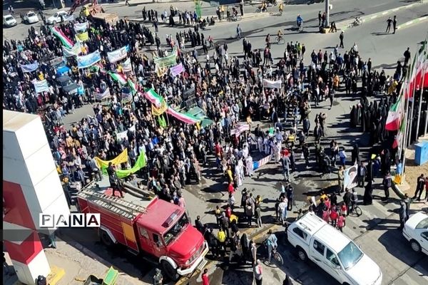 راهپیمایی 13 آبان در خرمدره