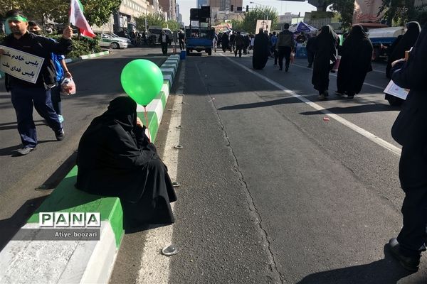 راهپیمایی ١٣ آبان در تهران