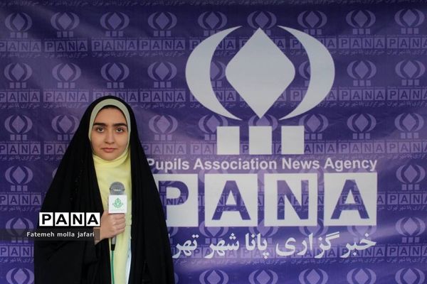 حضور پرشور خبرنگاران پانا درموکب حاج قاسم سازمان دانش‌آموزی شهر تهران