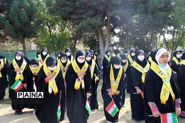 اجتماع عظیم دختران انقلابی سازمان دانش‌آموزی خراسان رضوی