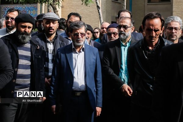 مراسم تشییع  غلامرضا سلیمانی
