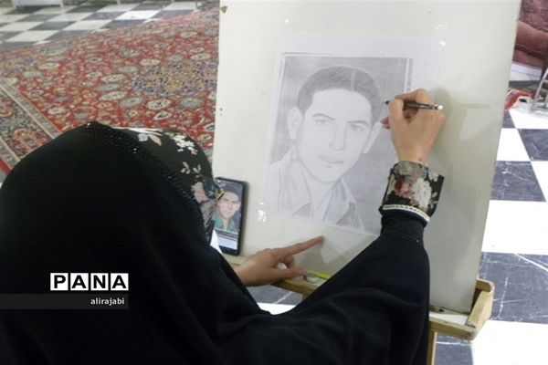 مراسم یادواره شهدای هنرستان شهید‌گلشنی منطقه کهریزک